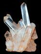 Tangerine Quartz Crystal Cluster - Madagascar #58872-3